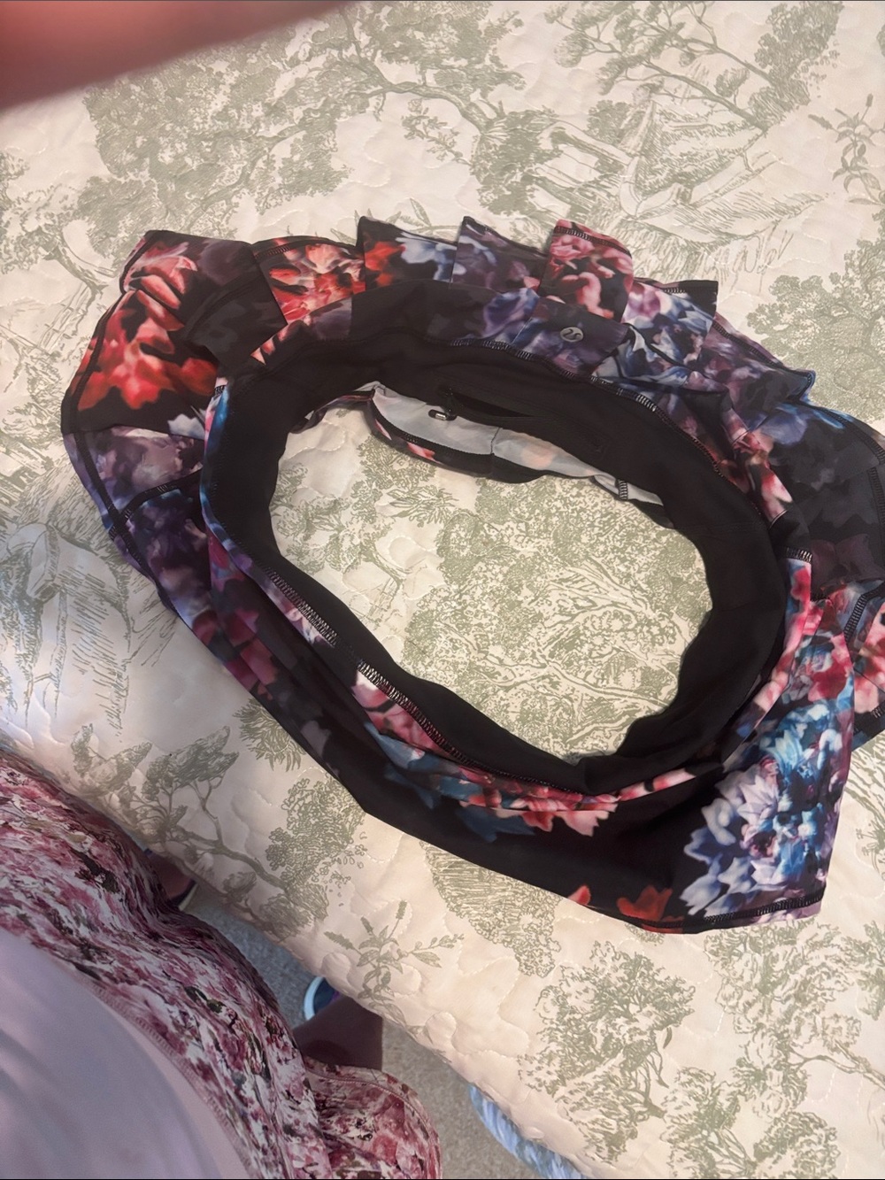 VTG Lululemon 8 Tall Spring Has Sprung Pace Setter tennis skirt LINER REMOVED - Picture 8 of 12
